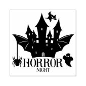 Halloween Horror Night Gummistempel (Prägung)