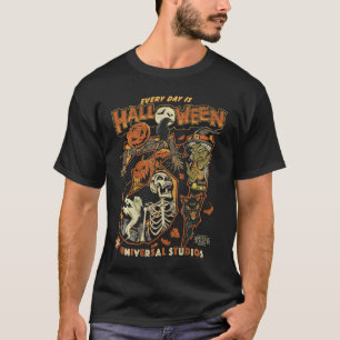 Halloween Horror Nights HHN Jeden Tag ist Hallowee T-Shirt