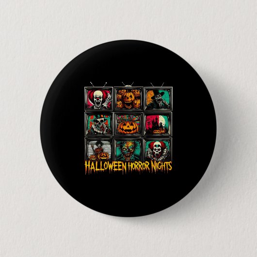 Halloween Horror Nights Y Movie Button (Vorderseite)