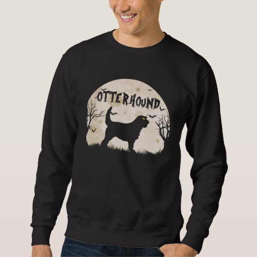 Halloween Horror Otterhound Sweatshirt (Vorderseite)