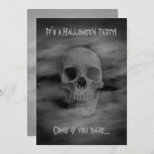 Halloween-Horror-Party Einladung (Vorne/Hinten)