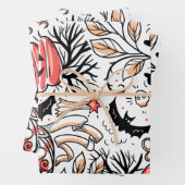 Halloween Horror Pattern Geschenkpapier Set (Beispiel)