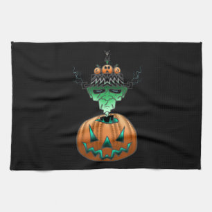Halloween Horror Punk Zombie Geschirrtuch