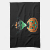 Halloween Horror Punk Zombie Geschirrtuch (Vertikal)