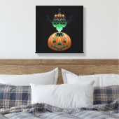 Halloween Horror Punk Zombie Leinwanddruck (Insitu (Schlafzimmer))