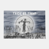 Halloween Horror Scarecrow Trick oder Treat Doorma Fußmatte (Vorderseite)