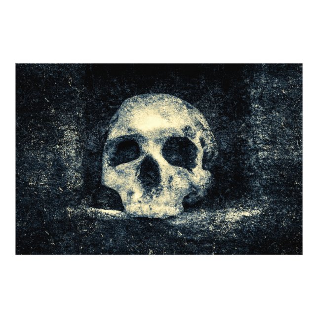 Halloween Horror Skull Fotodruck (Vorne)