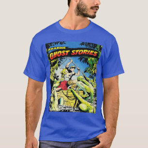 Halloween-Horror-Vintage-Monster-Comic-Book-Retro T-Shirt