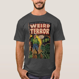 Halloween Horror Vintage Monster Comic Book Retro  T-Shirt