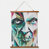 Halloween-Horror Wandteppich Mit Holzrahmen (Vorderseite 3)