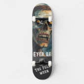 Halloween, Horror, Zombie, Augen des Vollmonds, Skateboard (Vorderseite)