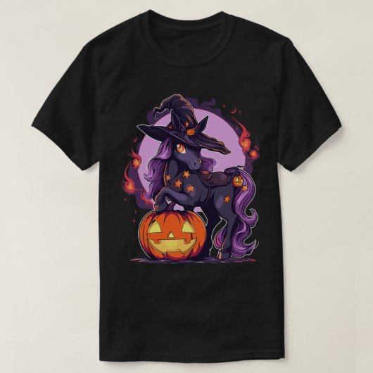 Halloween Horse Rider T-Shirt (Design vorne)