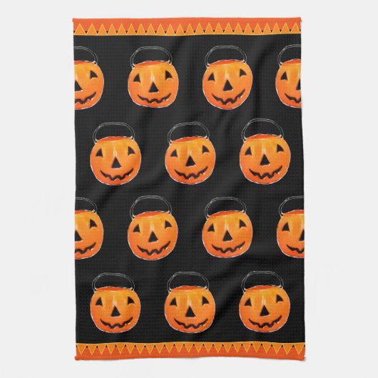 Halloween Hostess Gift Decor Geschirrtuch (Vertikal)