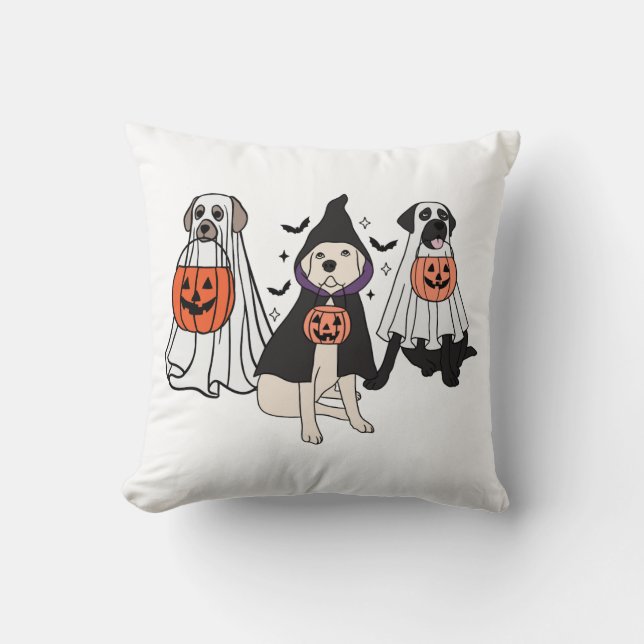 Halloween Hounds Pillow Kissen (Vorderseite)