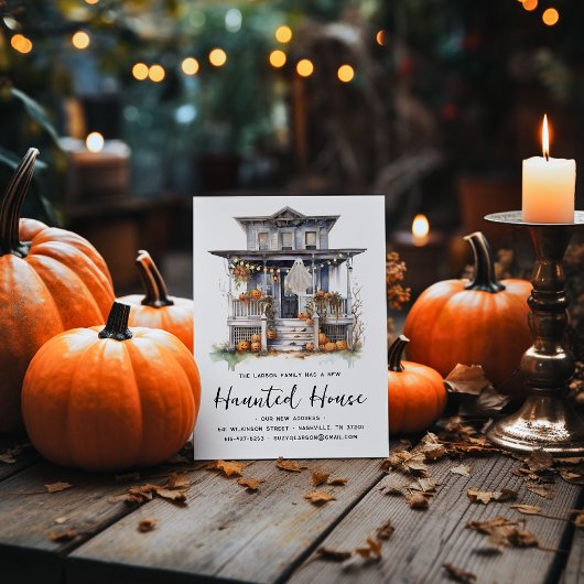 Halloween House | Ankündigung über den Umstieg an 