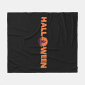 Halloween House Fleecedecke (Vorderseite (Horizontal))