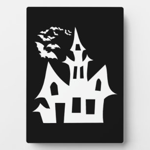 Halloween House Fotoplatte