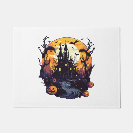 Halloween House Fußmatte (Vorderseite)