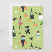 Halloween House-Party Einladung (Rückseite)