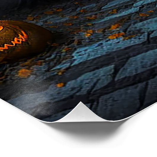 Halloween House Poster (Ecke)