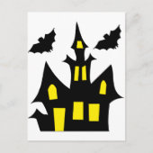 Halloween House Postkarte (Vorderseite)