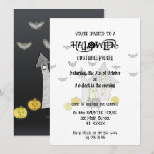 Halloween House, Schwarze Katzen, Fledermäuse, Kür