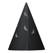 Halloween House, Schwarze Katzen, Fledermäuse, Kür Partyhütchen (Rückseite)