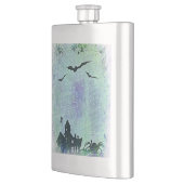 Halloween House | Spinnen + Fledermäuse! Flachmann (Links)