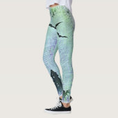 Halloween House | Spinnen + Fledermäuse Leggings (Links)