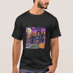 Halloween House Trick oder Treat T Shirt