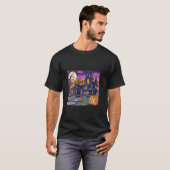 Halloween House Trick oder Treat T Shirt (Vorne ganz)