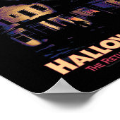 Halloween House und Mask Poster (Ecke)