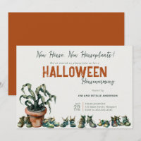Halloween Housewärming New Zuhause Shoes Terracott