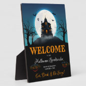 Halloween Housewarming-Party Fotoplatte (Seite)