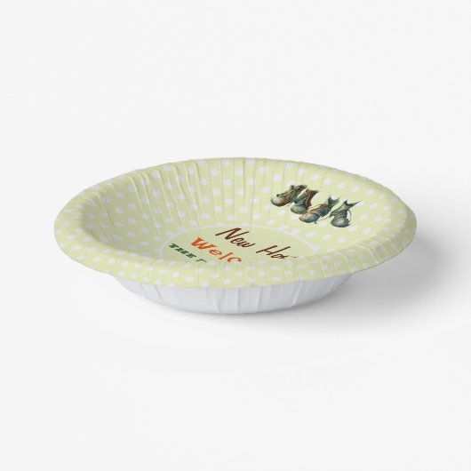 Halloween Housewarming Party Gremlin Schuhe Limon Pappteller (Gewinkelt)