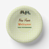 Halloween Housewarming Party Gremlin Schuhe Limon Pappteller (Vorderseite)