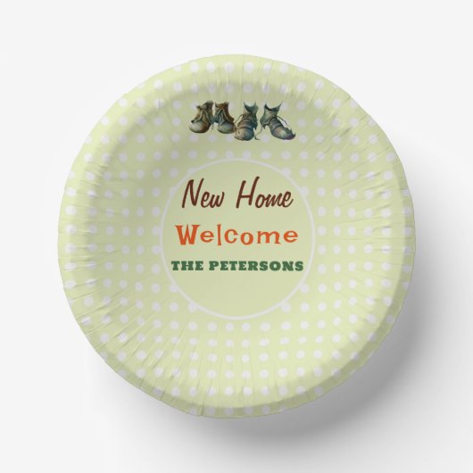 Halloween Housewarming Party Gremlin Schuhe Limon Pappteller (Vorderseite)