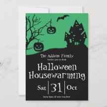 Halloween Housewarming Party und neue Adresse