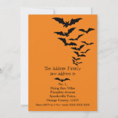 Halloween Housewarming Party und neue Adresse Ankündigung (Rückseite)