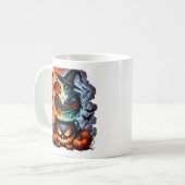 Halloween Hugs Coffee Tasse (Vorderseite Links)
