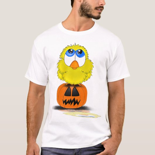 Halloween-Huhn T-Shirt (Vorderseite)