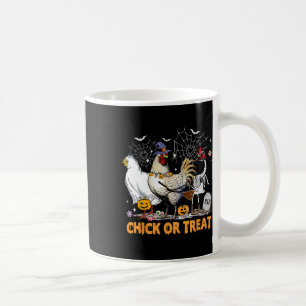 Halloween Hühnenkürbchen oder Leckerei Spooky Se Kaffeetasse