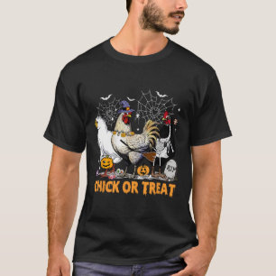 Halloween Hühnenkürbchen oder Leckerei Spooky Se T-Shirt