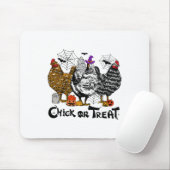 Halloween Hühnerkind oder Leckerei Spooky Jahresze Mousepad (Mit Mouse)
