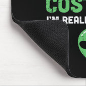 Halloween Human Costume Im Alien Funny Men Women K Mousepad (Ecke)