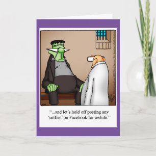 Halloween Humor Greeting Card For Halloween Karte