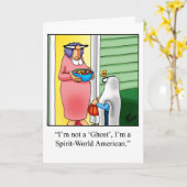 Halloween Humor Greeting Card "Spectickles" Karte (Gelbe Blume)