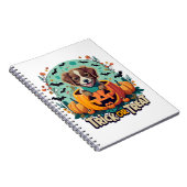 Halloween Hund 1 Notizblock (Rechte Seite)