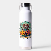 Halloween Hund 1 Trinkflasche (Vorne)