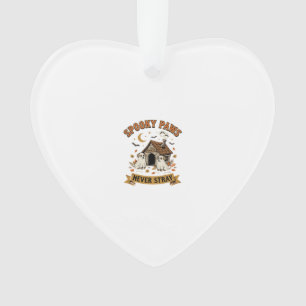 Halloween-Hund-Geisterpfoten Ornament